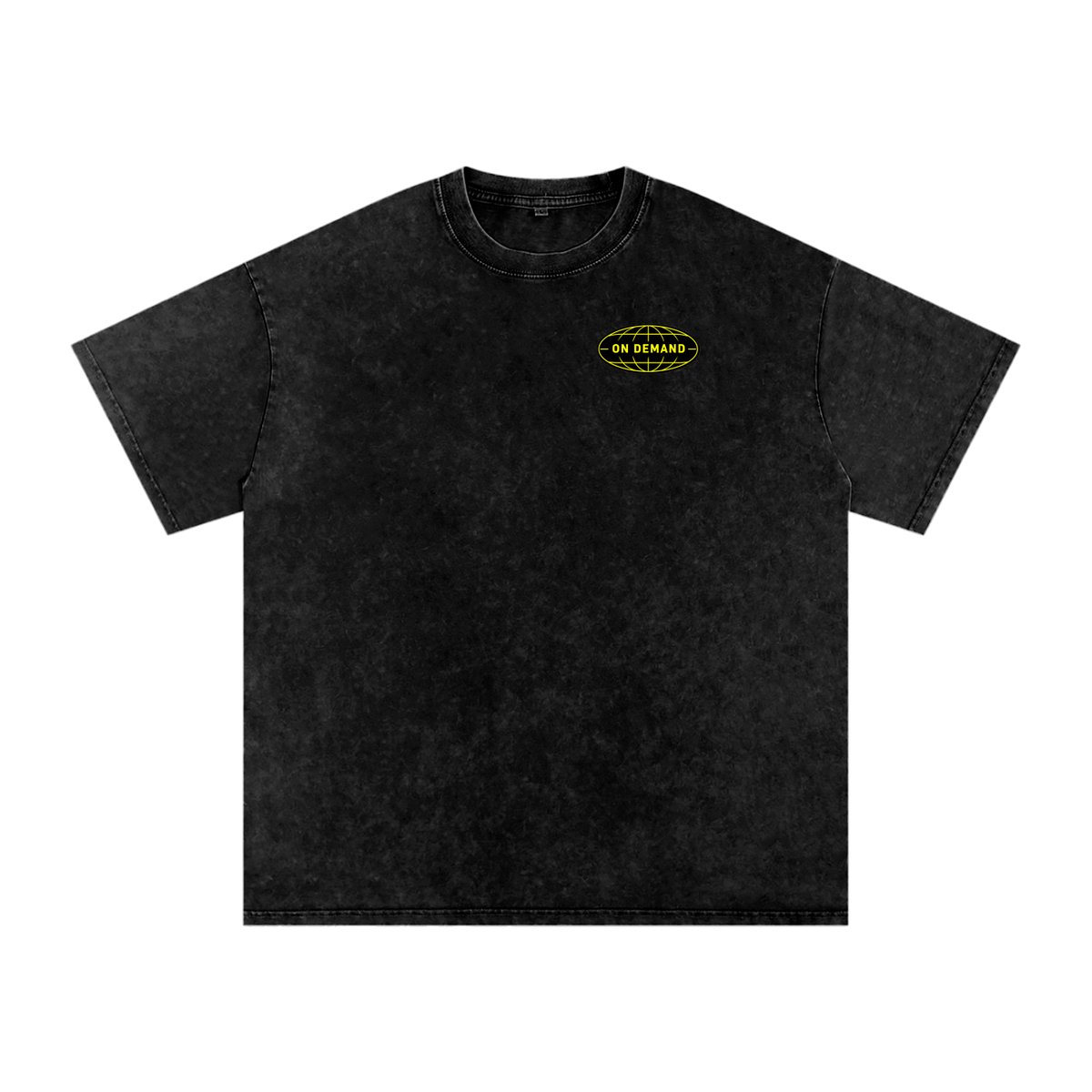 On Demand Anytime Anywhere oversized T-shirt