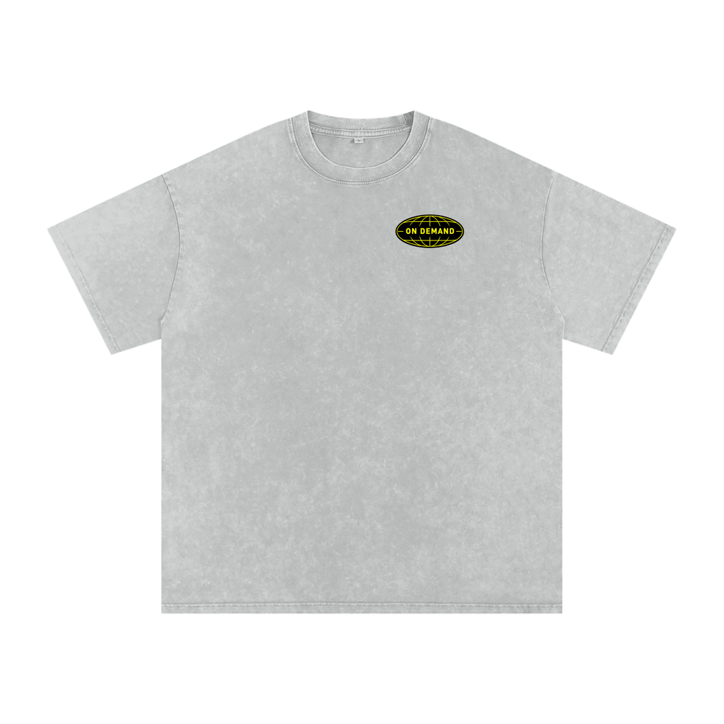 On Demand Anytime Anywhere oversized T-shirt
